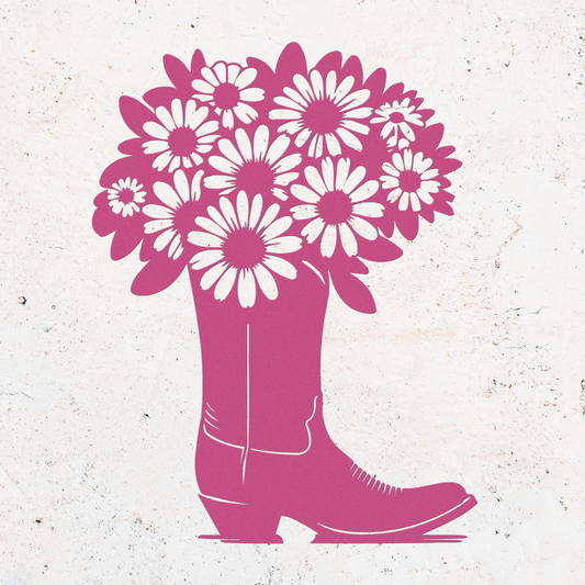 Boot and Flower