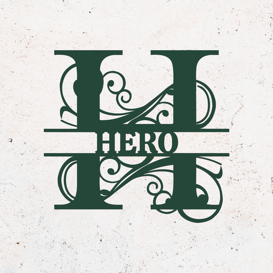Hero Split Monogram